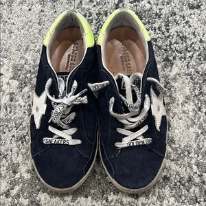 Golden Goose Suade Blue Sneakers size33